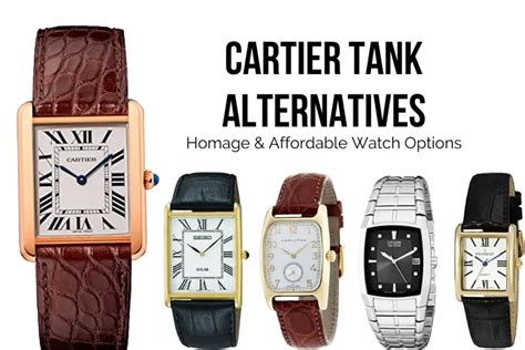 cartier tank alternatives|replica cartier tank watch for men.